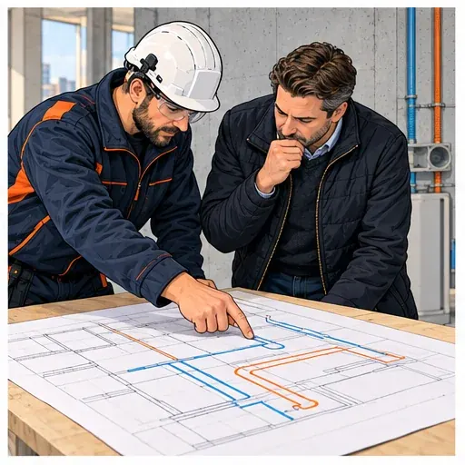 Illustratie: Betonboren in 12 heldere stappen