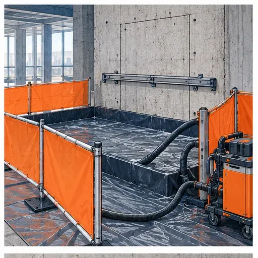 Illustratie stap 8: Afzetten en ondersteunen