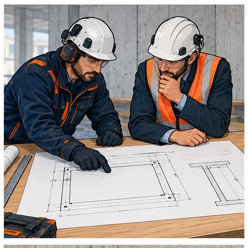 Illustratie stap 3: Constructief plan afstemmen