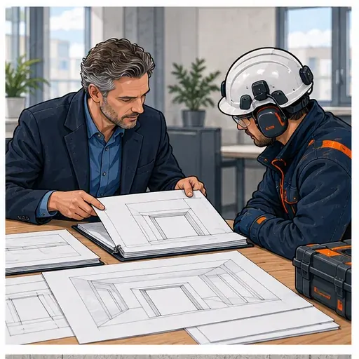 Illustratie: Betonzagen in 12 heldere stappen