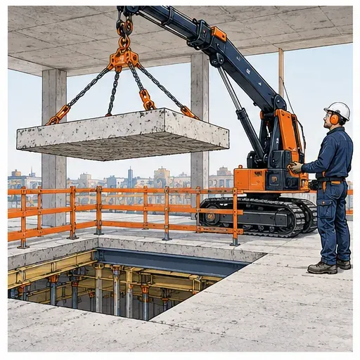 Illustratie stap 10: Betonstukken uitnemen